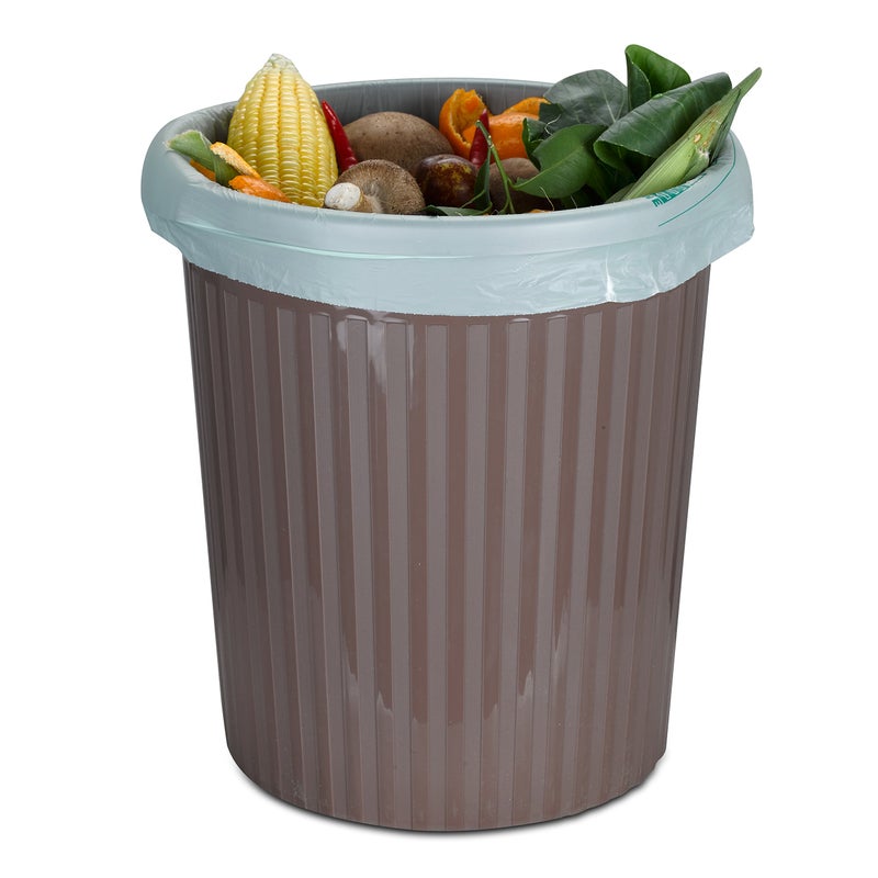 ProGreen Compostable Trash Bags, Extra Thick, Compost Kitchen Bin Bags, Food Scraps Yard Waste Bags, ASTM D6400 BPI and TÃœV AUSTRIA Certified (6 Gallon, Pack of 100) - Image 5